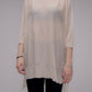 Pullover oversize con scollo a barca in maglia leggera