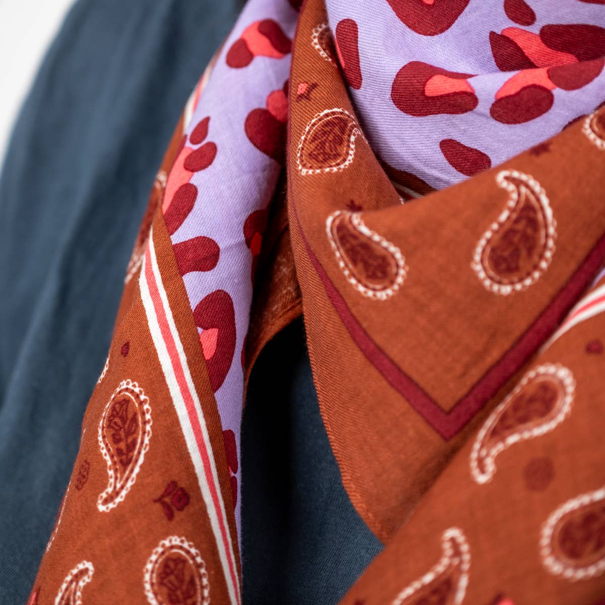 Foulard Suzanne in cotone biologico