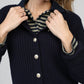 Cardigan Lanzan blu marino