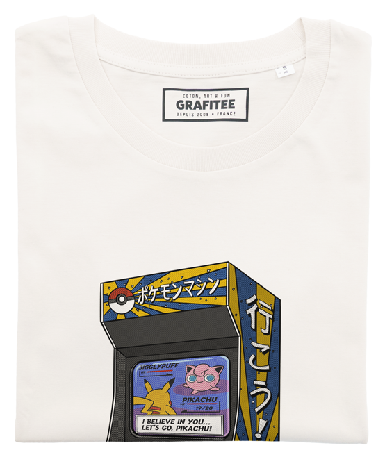 T-shirt Pokémon Arcade in cotone biologico