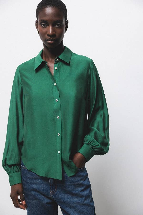 Camicia classica a maniche lunghe