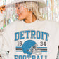 Felpa oversize Detroit Football