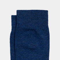 Calzini in bambù blu mélange