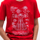 T-shirt grafica Goldorak in cotone biologico