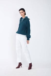 Pantaloni Dobras in cotone elasticizzato dal fit comodo