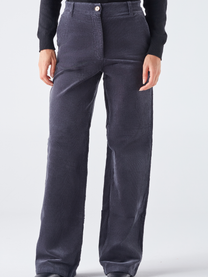 Pantaloni lunghi in velluto a coste