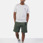 Pantaloncini da arrampicata in cotone EcoDye Menthol