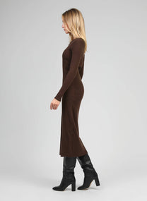 Abito midi con cintura regolabile