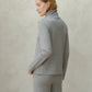 Dolcevita relaxed in lana merino extra fine in maglia 3D