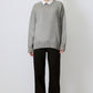 Maglione oversize tinta unita