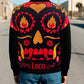 Maglione unisex con teschio messicano in cotone biologico