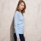 Maglione in maglia con lurex da donna