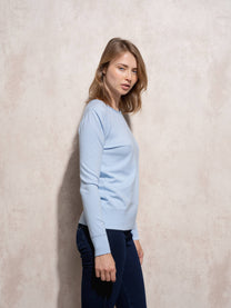 Maglione in maglia con lurex da donna