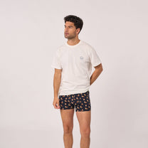 Boxer in cotone biologico con stampa Corgi
