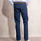 Jeans uomo in denim elasticizzato