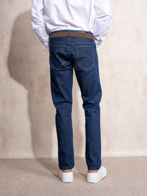 Jeans uomo in denim elasticizzato
