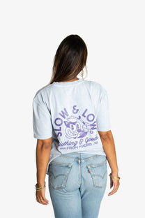 T-shirt Slow & Low in cotone organico