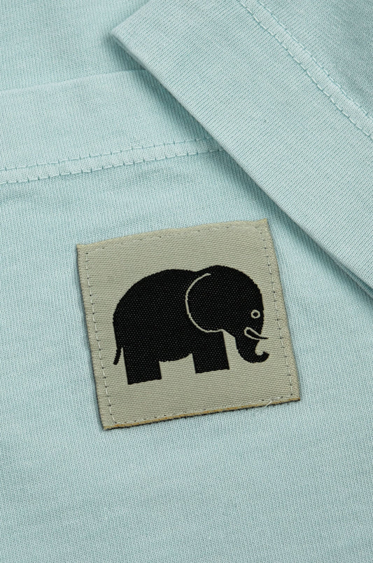 T-shirt pigmentata da donna Garceta Verde Shore