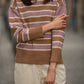 Maglione a righe morbido