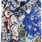 Camicia premium da uomo con stampa digitale multicolor