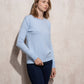 Maglione in maglia con lurex da donna