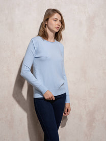 Maglione in maglia con lurex da donna