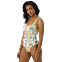Costume intero da bagno Cartolina dall’Italia