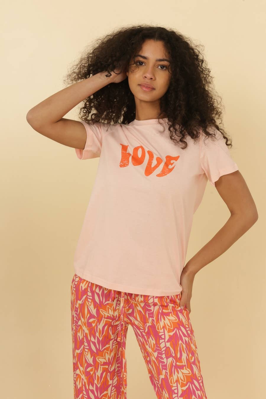 T-shirt Tomy da donna con stampa LOVE