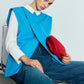 Gilet sartoriale doppiopetto in misto lino