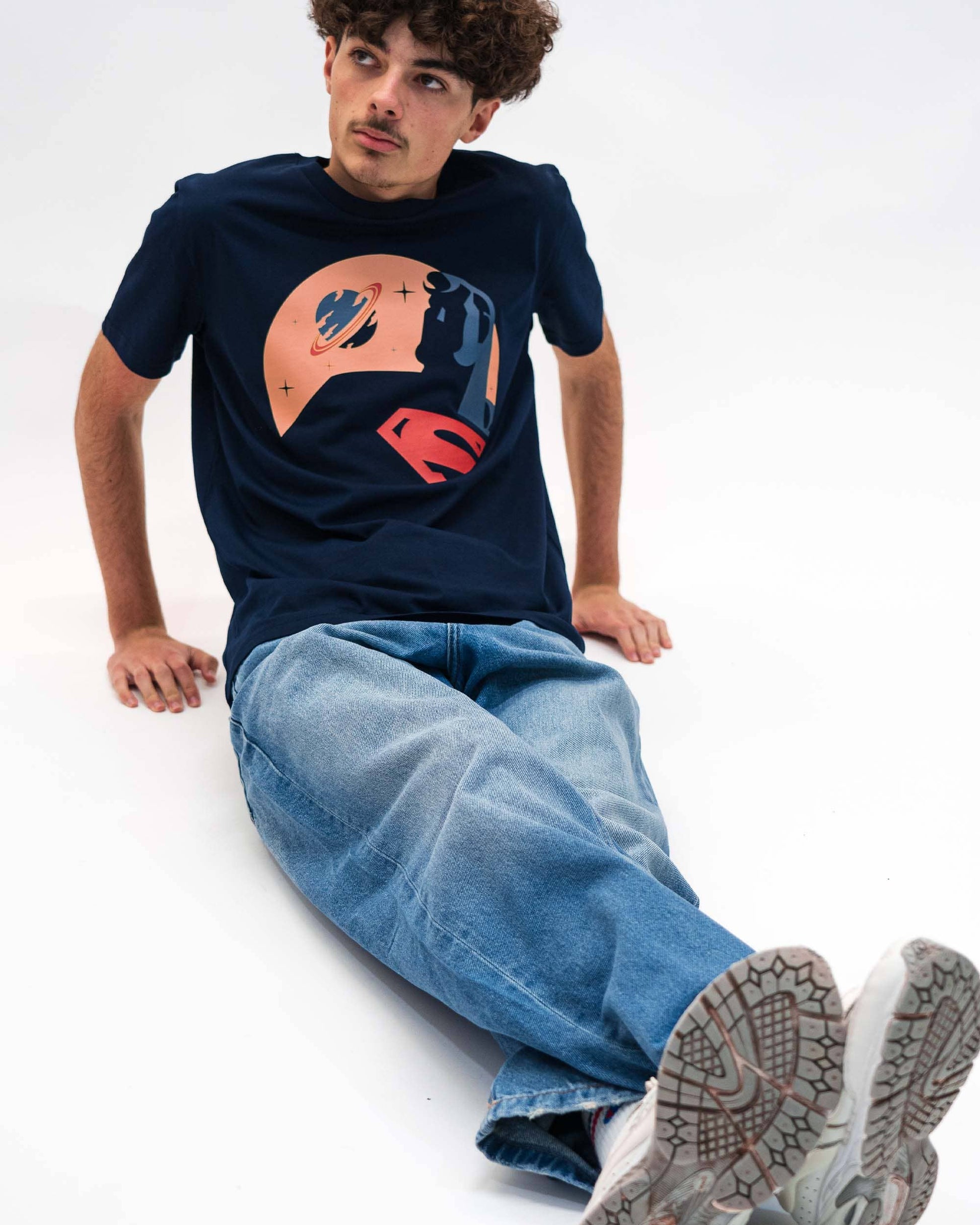 T-shirt Icon Superman in cotone biologico
