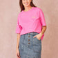 Gonna di jeans Jeannette a taglio dritto con tasche frontali