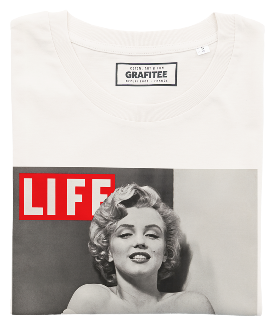 T-shirt unisex in cotone biologico con stampa fotografica vintage