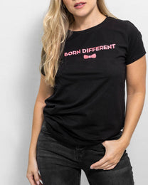 T-shirt donna antimacchia Born Different