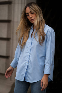Camicia classica senza tempo in cotone misto