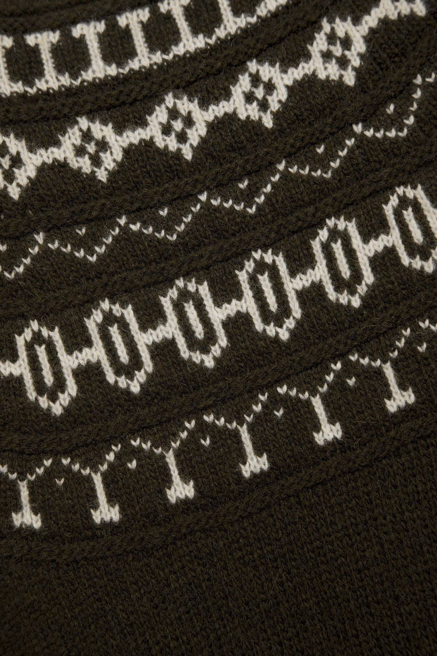 Abito in maglia jacquard