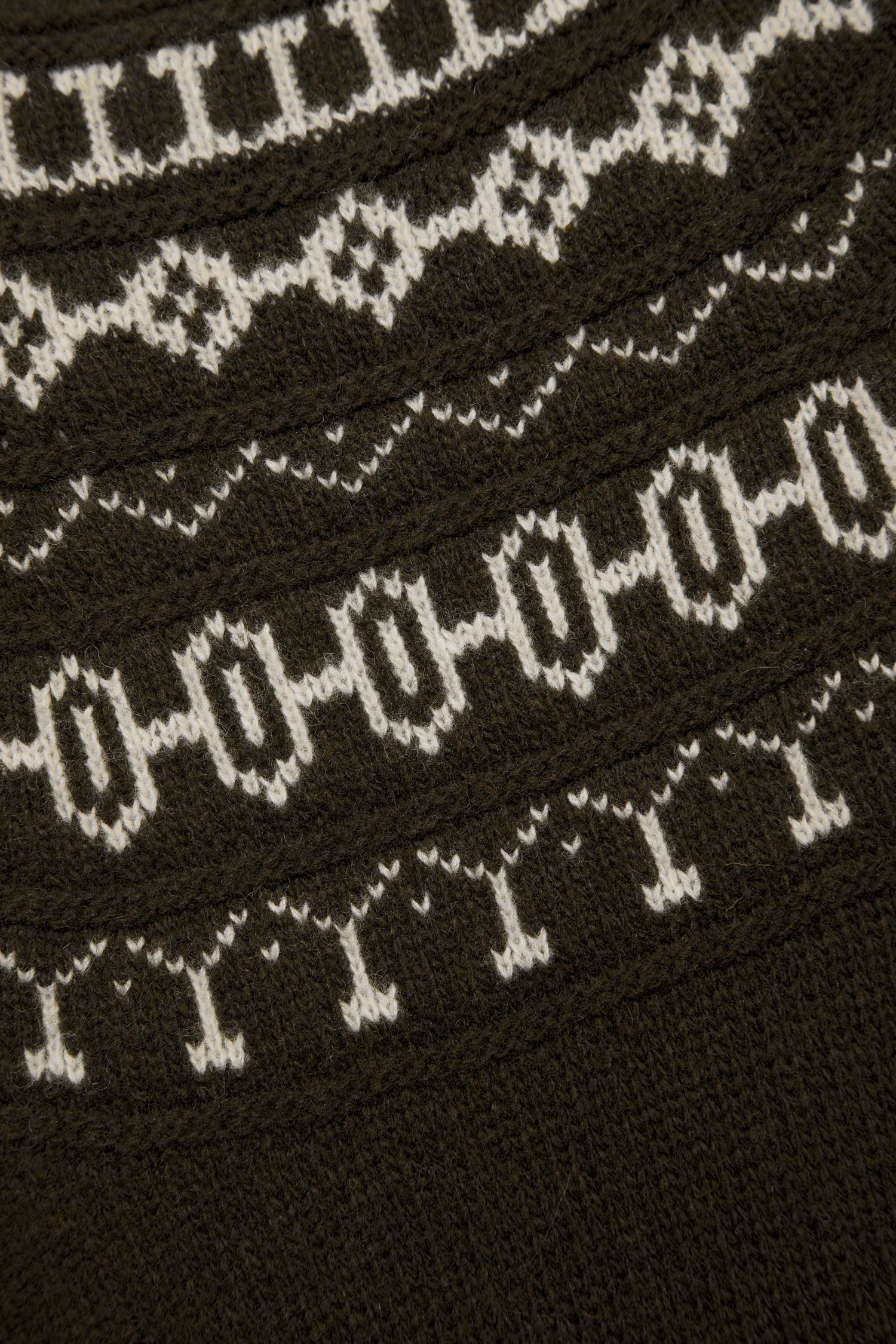 Abito in maglia jacquard