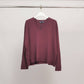 Maglione morbido e fluido con scollo a V