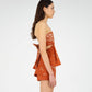Top a fascia bandana terracotta
