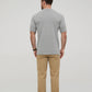 Polo grigia slim fit in cotone