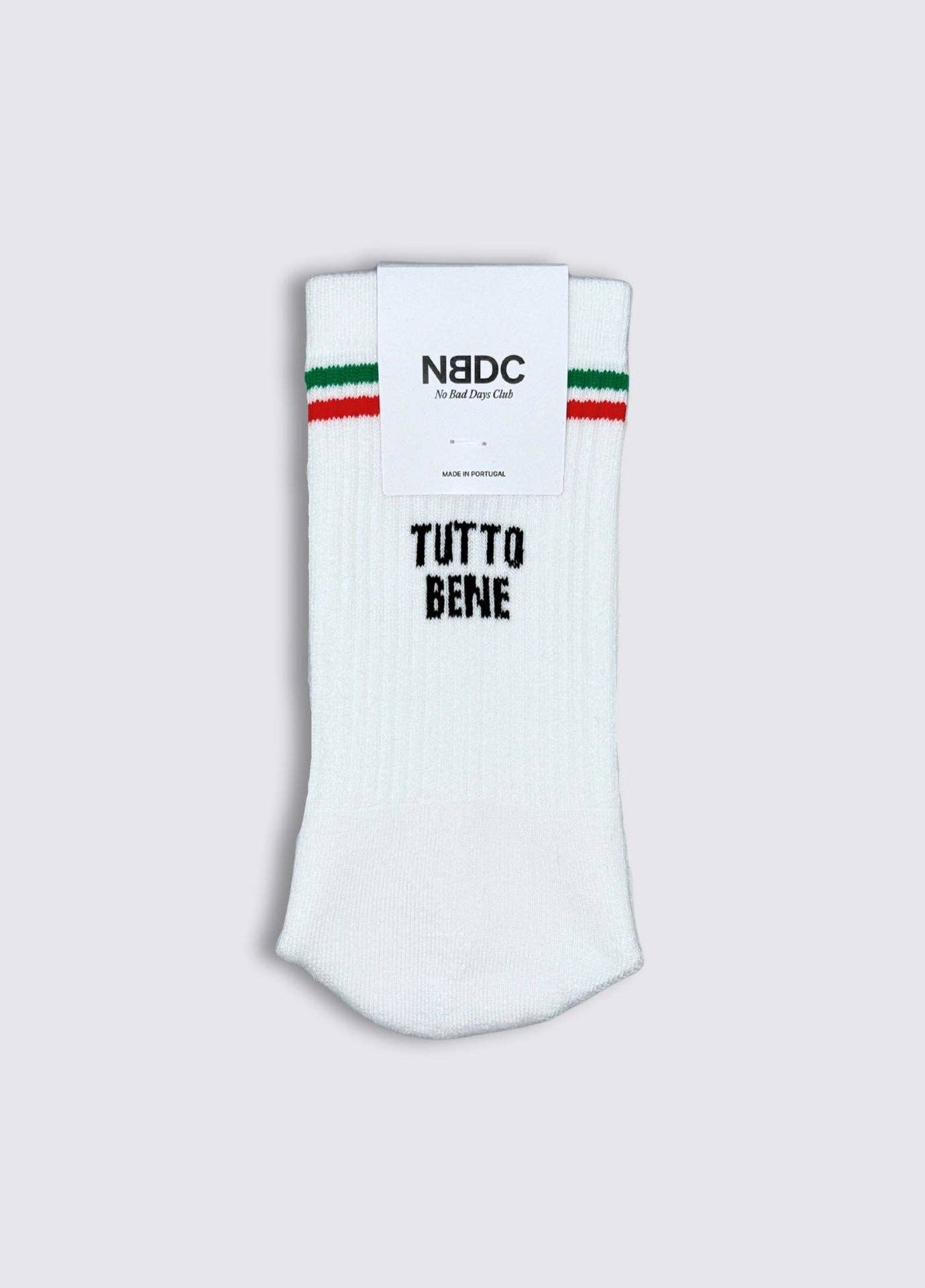 Confezione regalo da 3 calzini “Tutto Bene” in cotone biologico