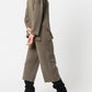 Completo in maglia oversize con pantaloni a gamba ampia