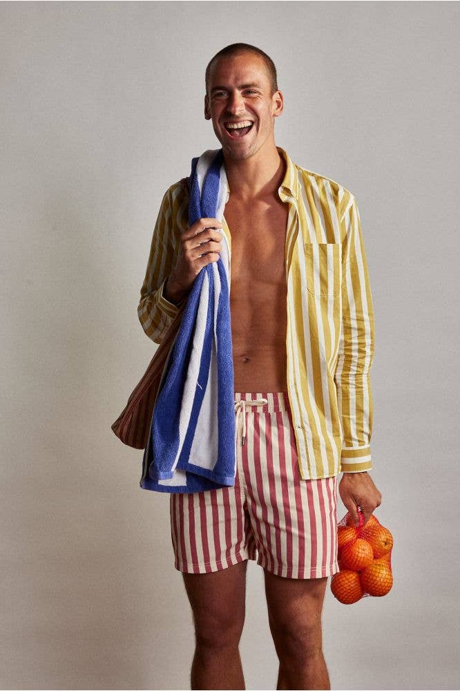 Costume da bagno Pirate a righe rosse