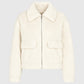 Giacca Candice in pelliccia sintetica con zip