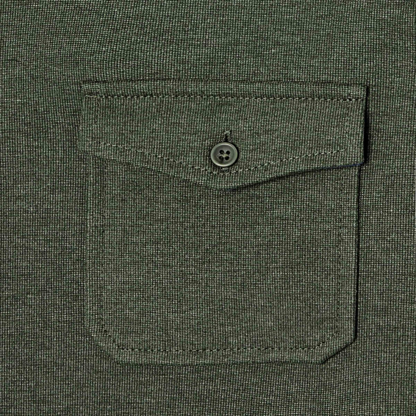 Sopracamicia in maglia antipiega kaki