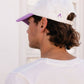 Cappellino 6 pannelli in cotone African Violet