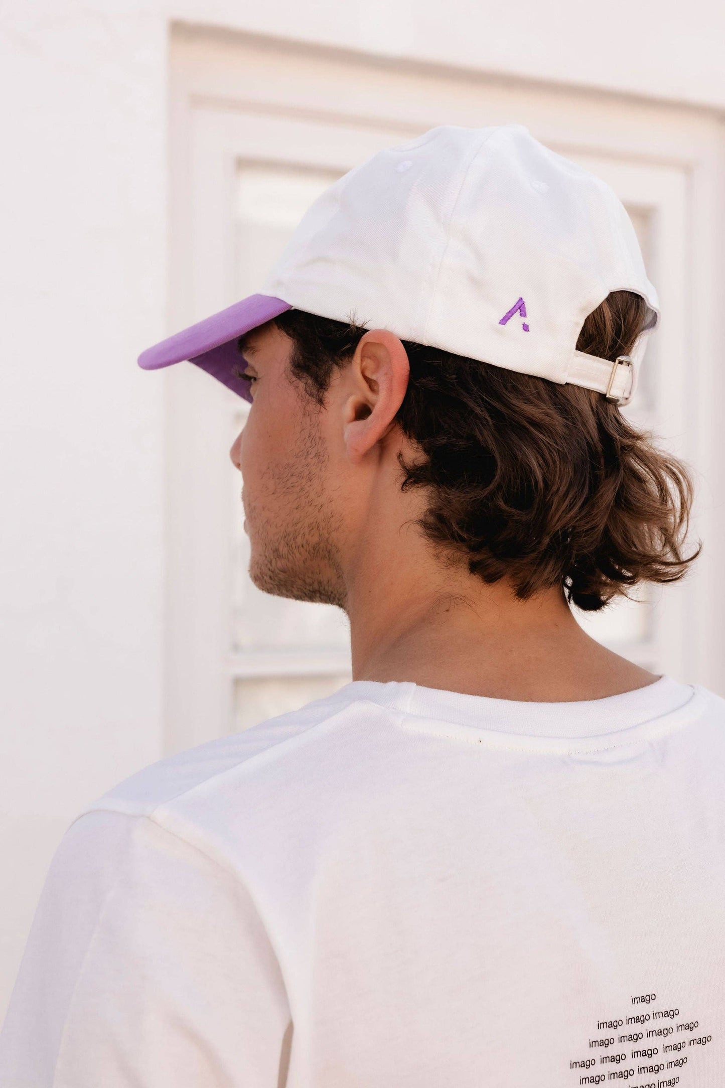 Cappellino 6 pannelli in cotone African Violet