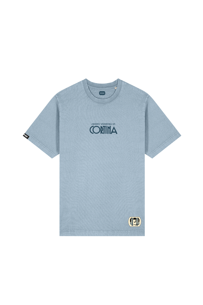 T-shirt oversize Cortina d’Ampezzo in cotone biologico