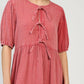 Vestito corto Oleonia rosa
