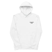 Felpa con cappuccio unisex in cotone biologico personalizzabile con ricamo