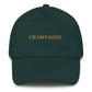 Cappellino baseball ricamato Champagne